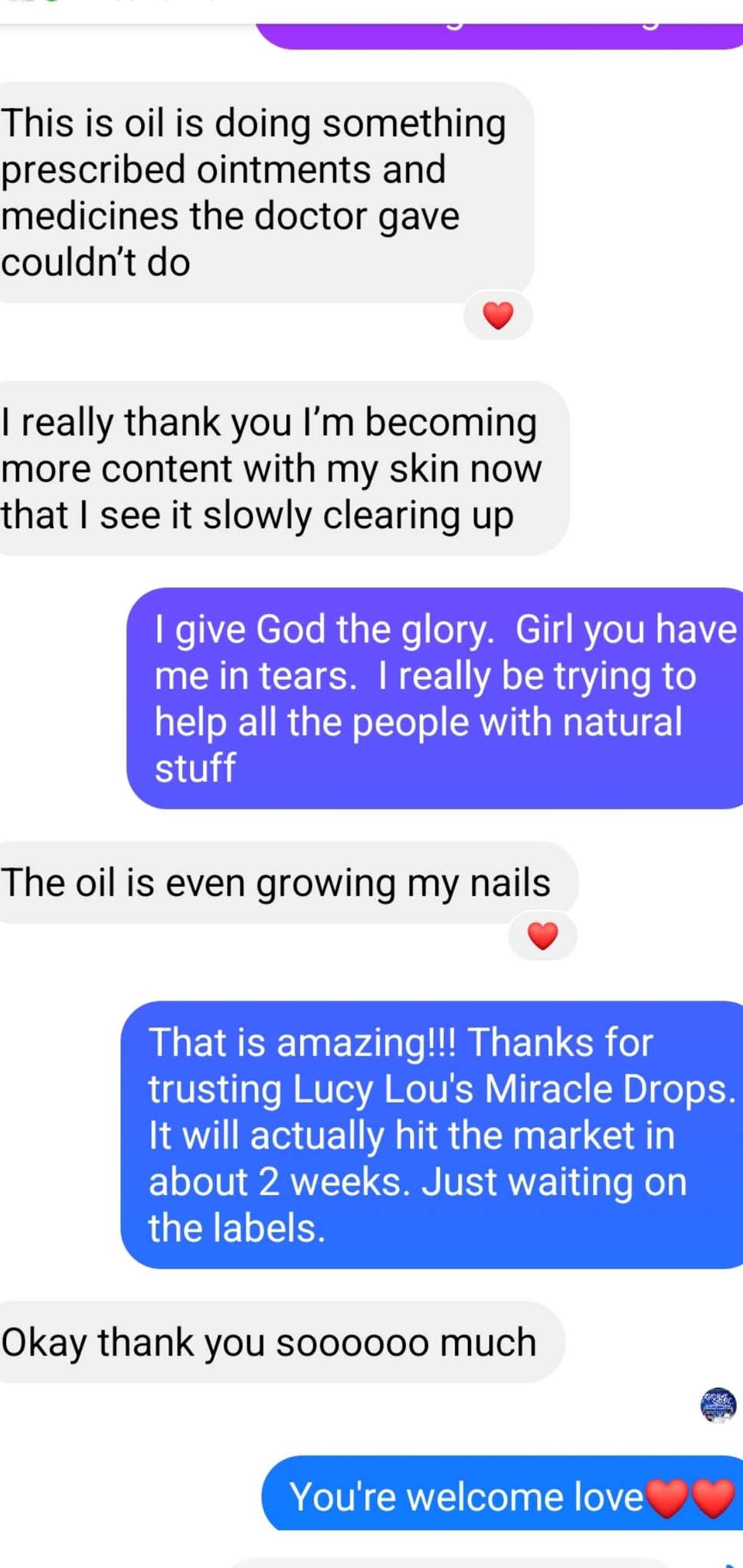 Natural Glo Serum (Face) ✨️