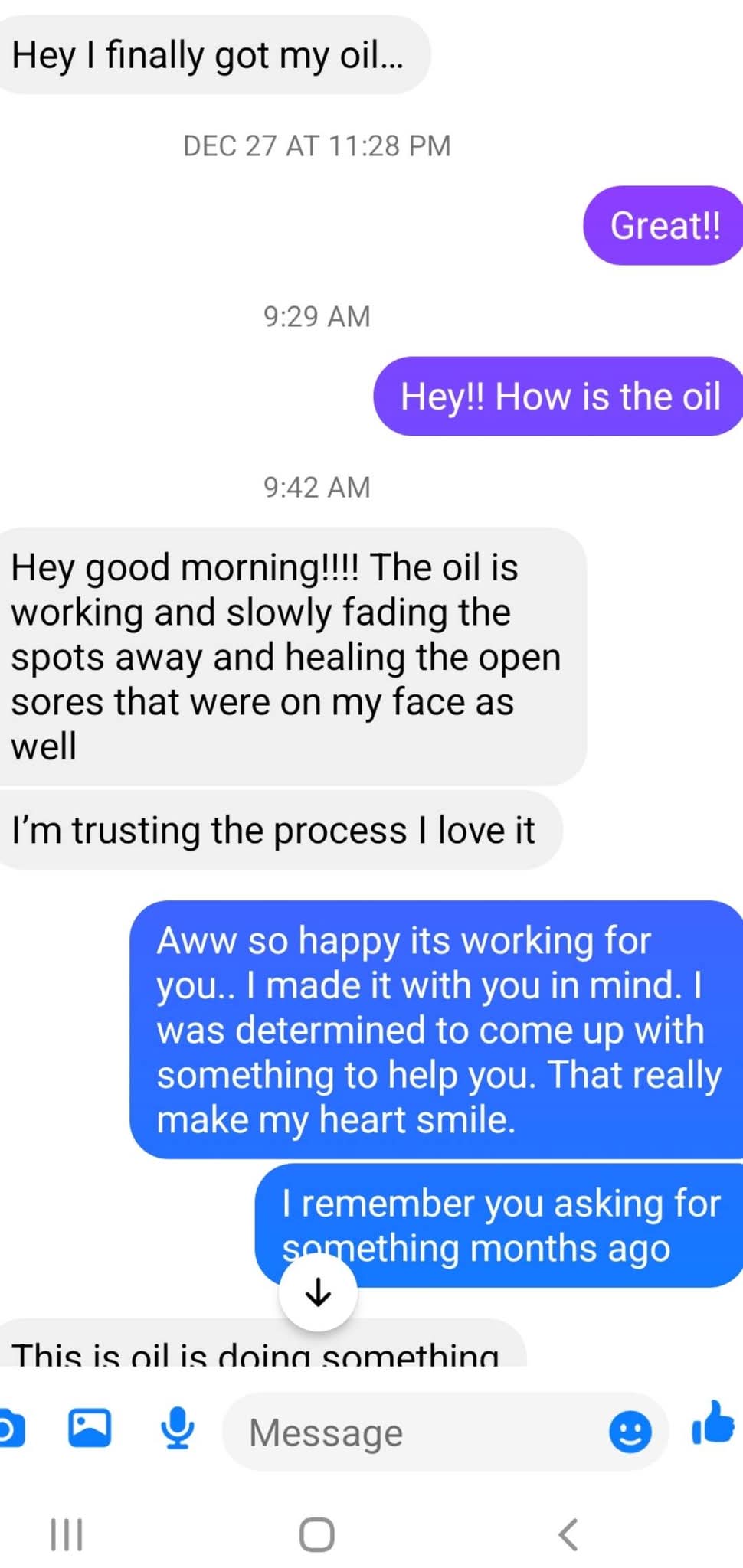 Natural Glo Serum (Face) ✨️