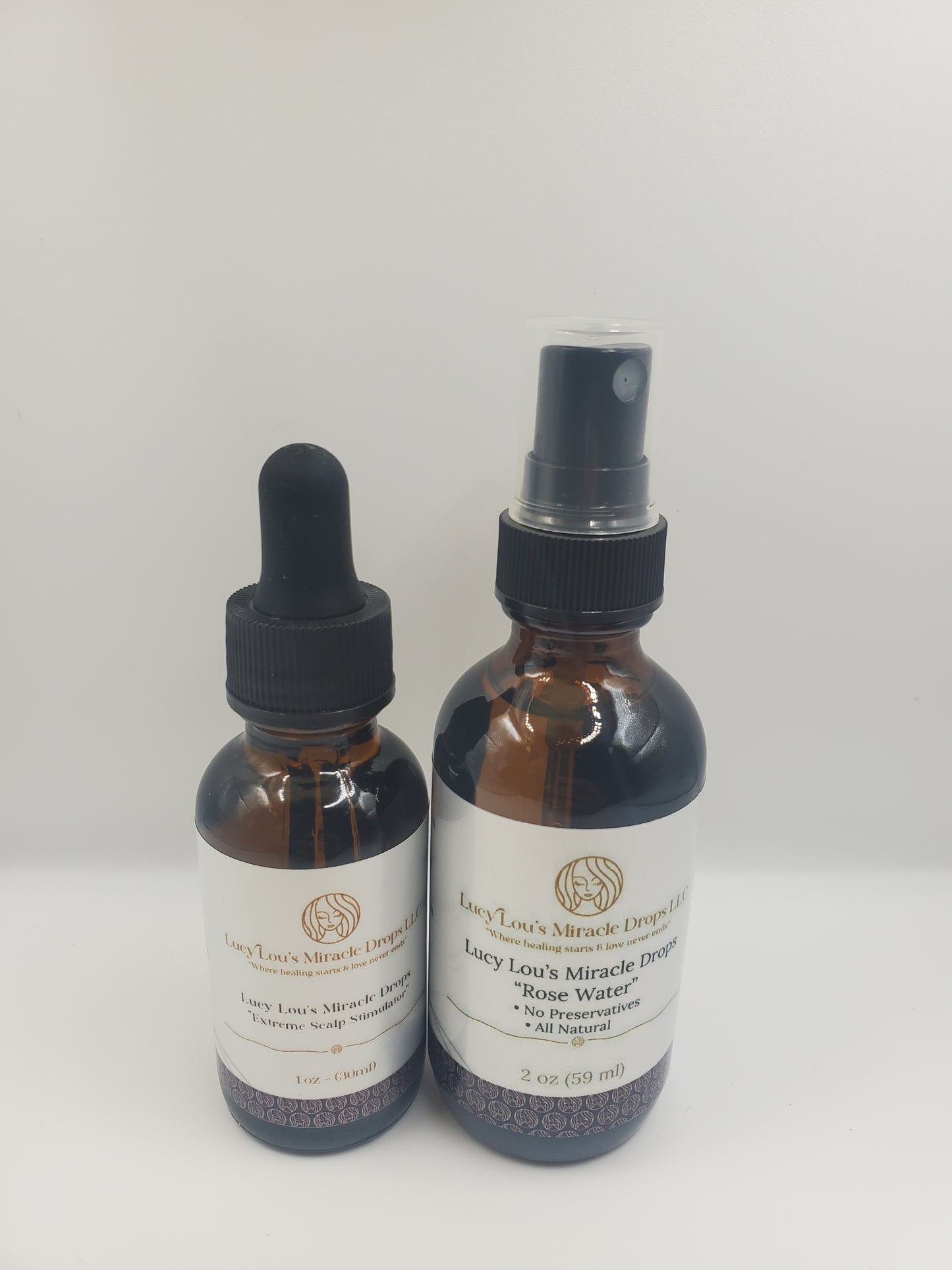 Rose Water & Extra Strength Hair oil( Bundle & Save $6)