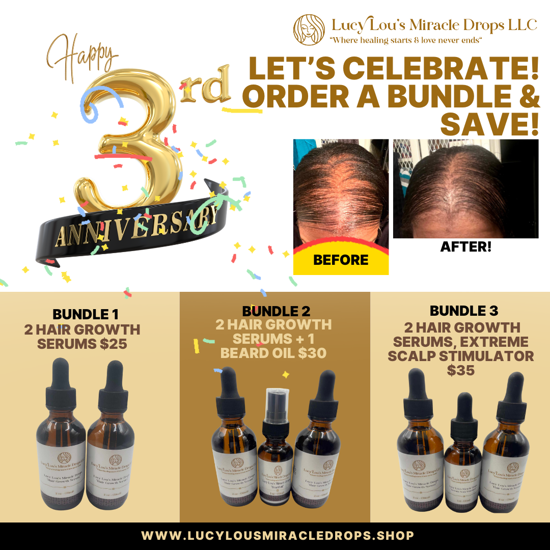 3 Year Anniversary! Choose a Bundle and Save!